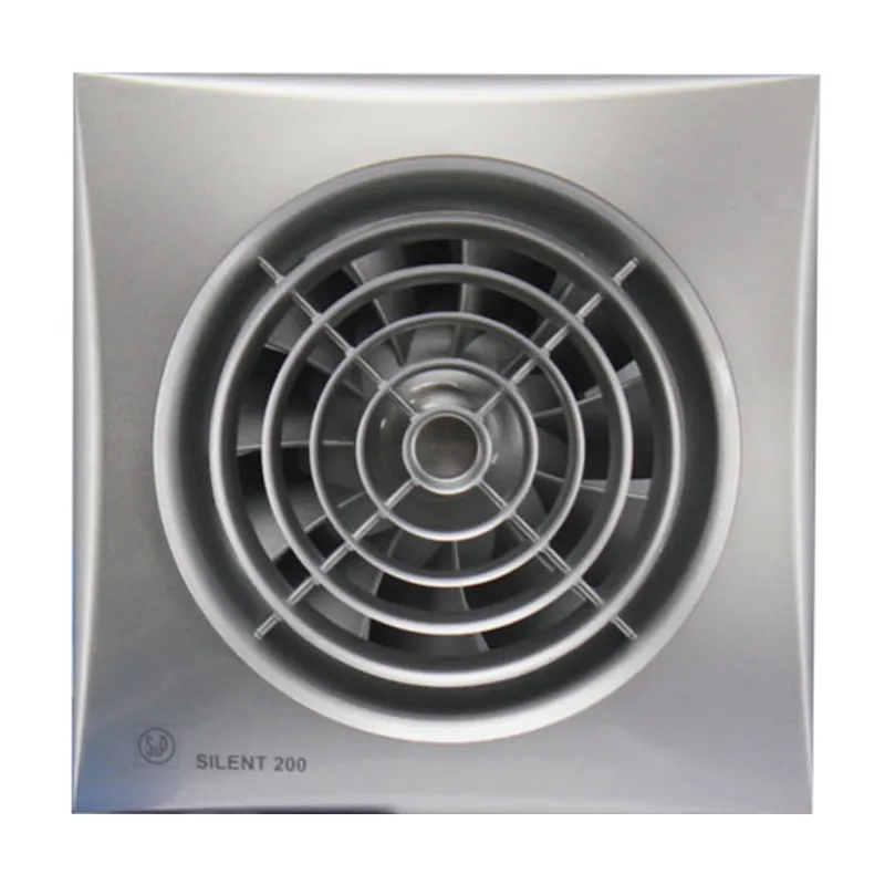 Накладной  вентилятор Solar Palau SILENT-200 CHZ SILVER